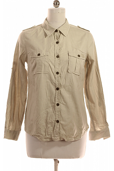 Společenská Dámská Košile Béžová Vel. 42