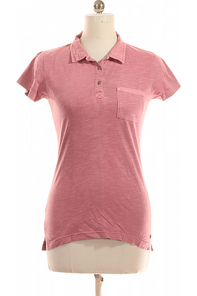 Dámské Polo Tričko Fialové ALPINE PRO Vel. M