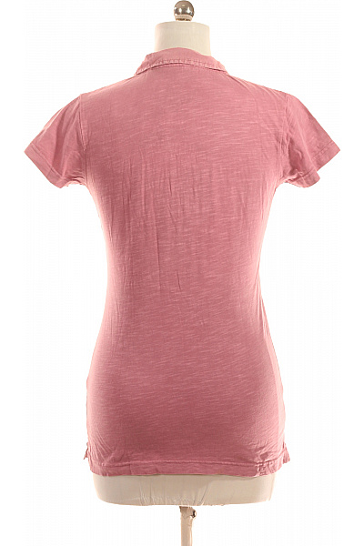 Dámské Polo Tričko Fialové ALPINE PRO Vel. M