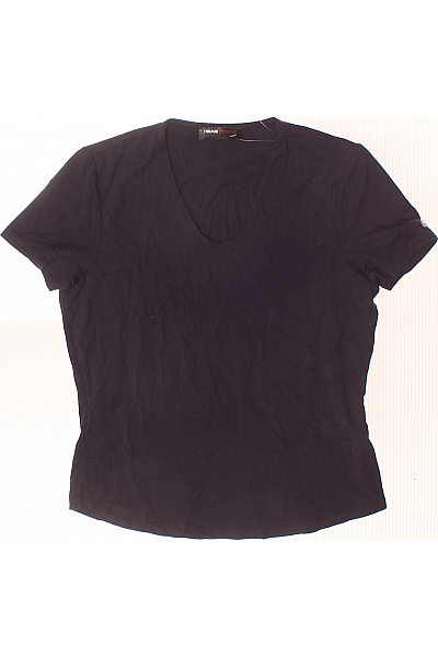 Jednoduché Dámské Tričko Modré Vel. 36