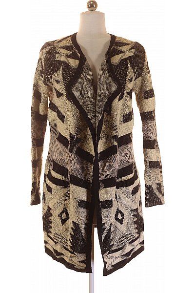 Dámský Svetr Černobílý Lucky Brand Second hand Vel. S