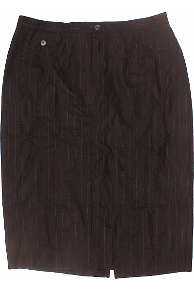 Sukně Vlněná Černá Marks & Spencer Vel. 46/48