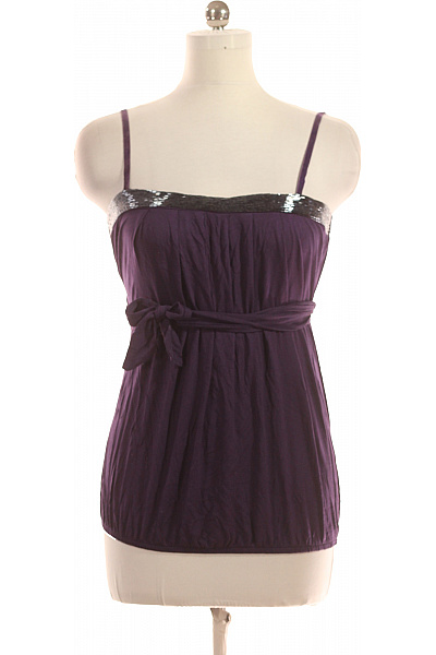 BENETTON  Halenka Jednobarevná Fialová