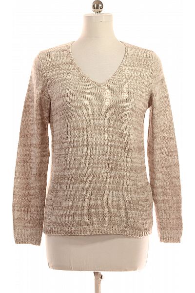 Dámský Pulovr Béžový Christian Berg Second Hand Vel. 38