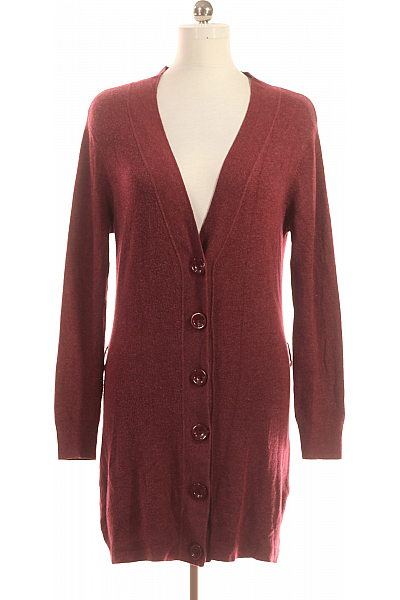 Dámský Cardigan Vínový Vel. L