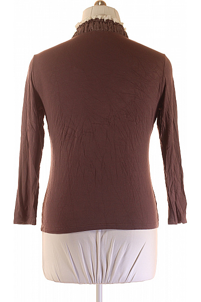  Halenka Jednobarevná Hnědá Vel. 48