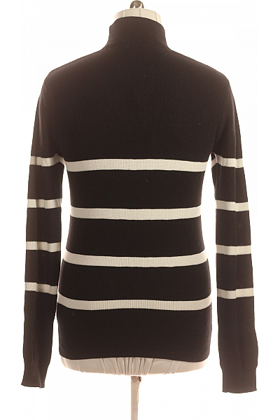 BRAVE SOUL Pánský Svetr Černobílý Vel. M