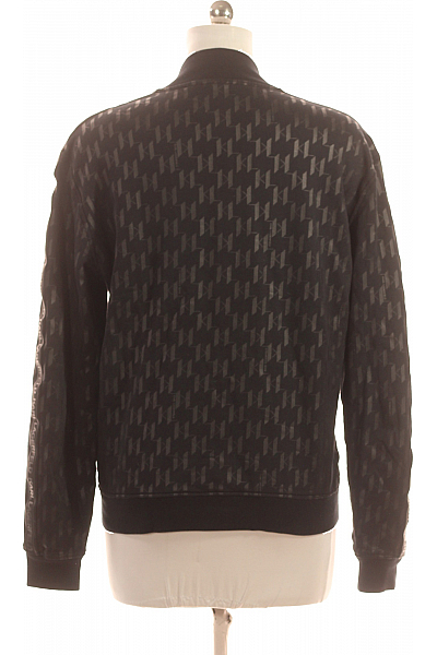 Dámská Mikina Na Zip Černá Karl Lagerfeld Second hand Vel. M