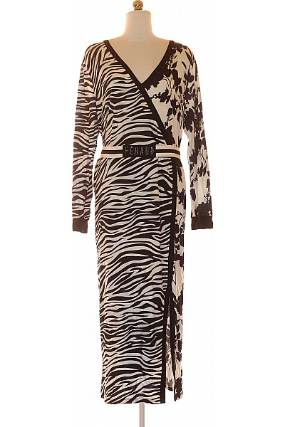 FERAUD PARIS Tričkové  Šaty Černobílé