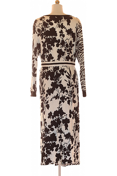 FERAUD PARIS Tričkové  Šaty Černobílé