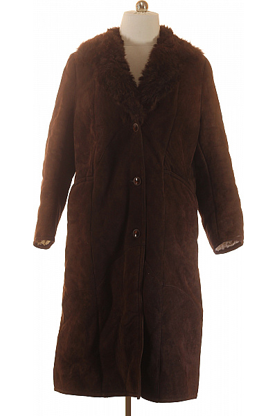 Dámský Kabát Hnědý