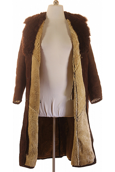 Dámský Kabát Hnědý