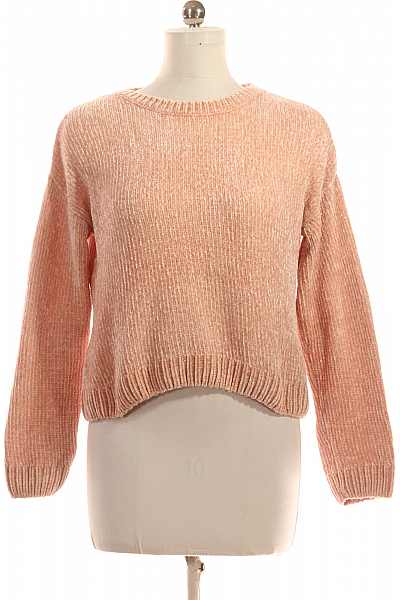 Sinsay Dámský Pulovr Růžový Second Hand Vel. M