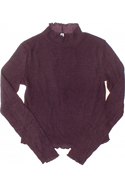 STRADIVARIUS Dámské Tričko Fialový Vel. S