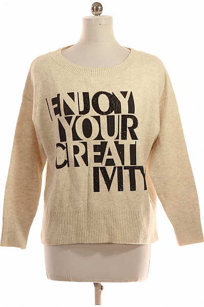 Monari Dámský Svetr Béžový Vel. 40