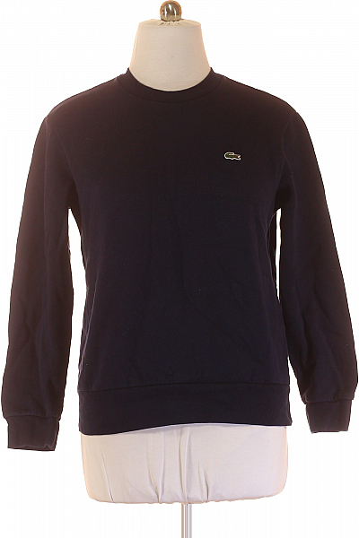 Dámská Mikina Bez Zapínání Modrá LACOSTE Second Hand Vel. XL