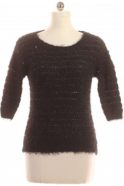 F&F Dámský Svetr Černý Vel. 38