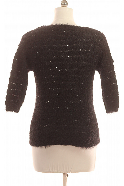 F&F Dámský Svetr Černý Vel. 38