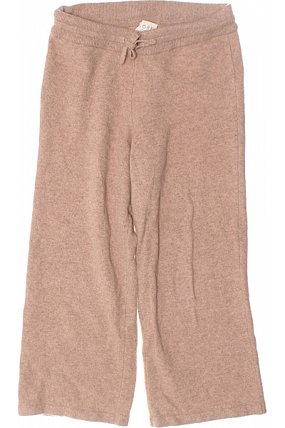 Teplé Dámské Kalhoty Vlněné Hnědé NORR Vel. L