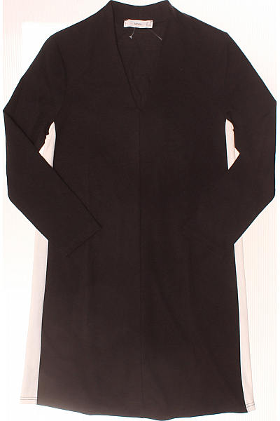 MANGO Pouzdrové šaty  Šaty Černobílé Vel. XS