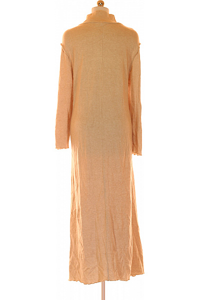  Šaty Pletené Béžové MANGO Vel. XL