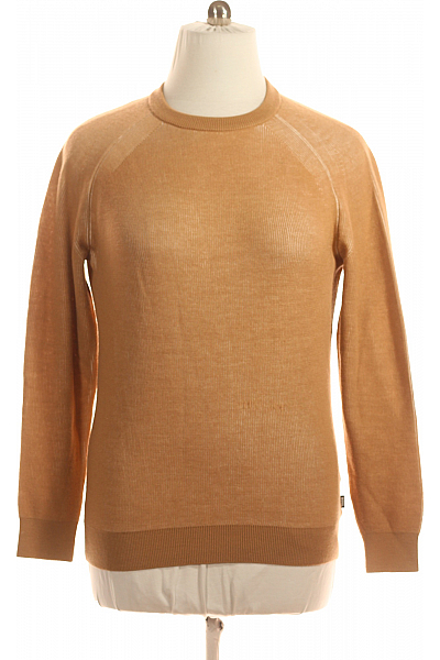 Pánský Svetr Béžový Hugo Boss Vel. M