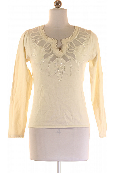  Halenka Pletená Bílá