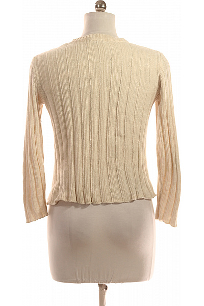 Dámský Pulovr Béžový Bershka Vel. M