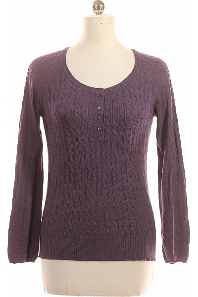 YESSICA Dámský Pulovr Fialový Vel. M