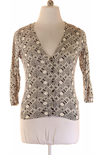 Dámský Svetr Černobílý Vel. L