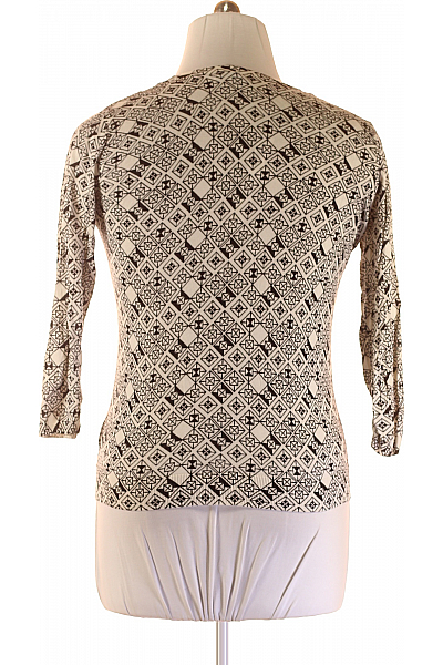 Dámský Svetr Černobílý Vel. L