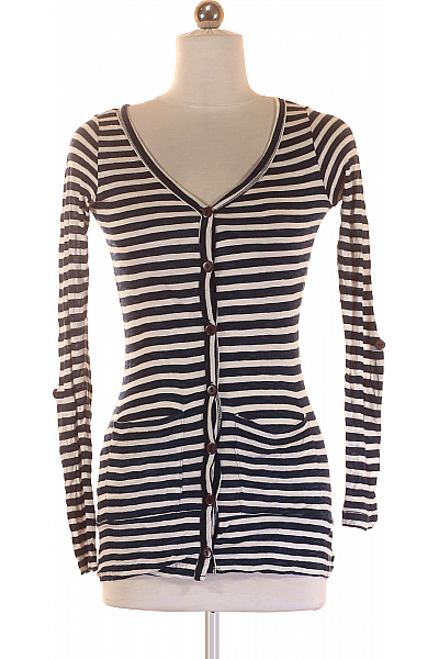 Jednoduché Dámské Tričko Modré Vel. XS