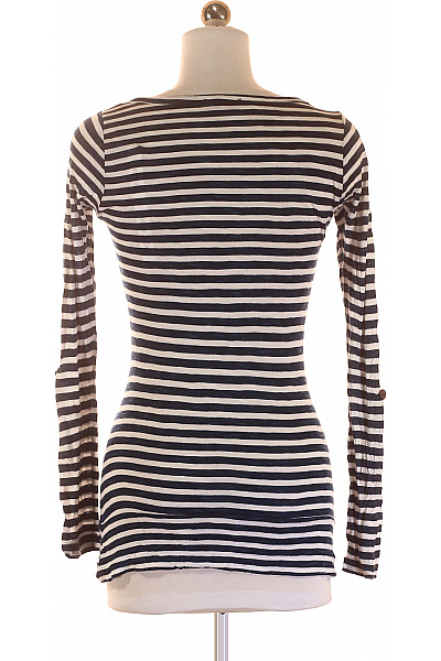 Jednoduché Dámské Tričko Modré Vel. XS