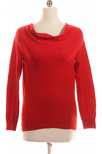 Dámský Pulovr Kašmírový Červený Vel. M