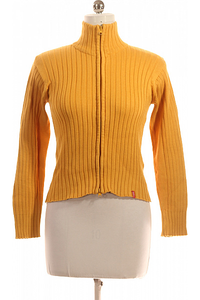 KENVELO Dámský Cardigan Žlutý Vel. M