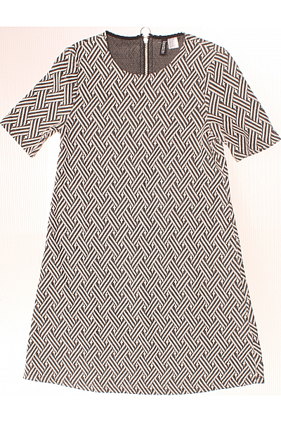 Šaty Černobílé Vel. 36