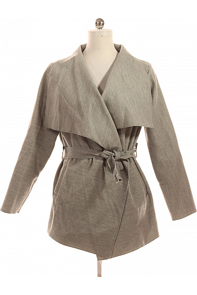 Dámský Kabát Šedý