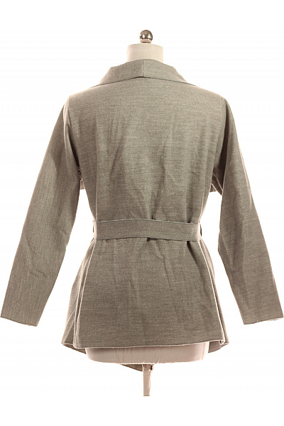 Dámský Kabát Šedý