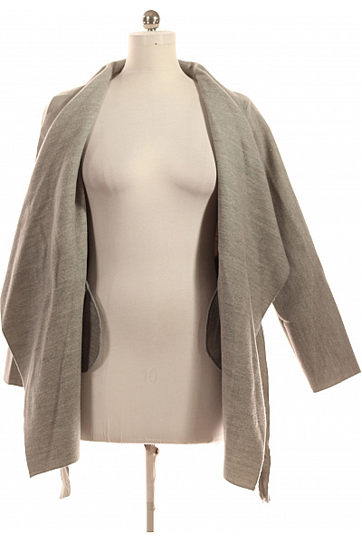 Dámský Kabát Šedý