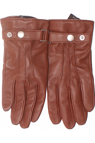 Rukavice Kožené Hnědé