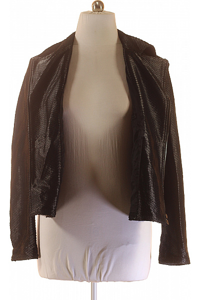 ARMANI Dámská Křivák Kožený Černý Vel. 50