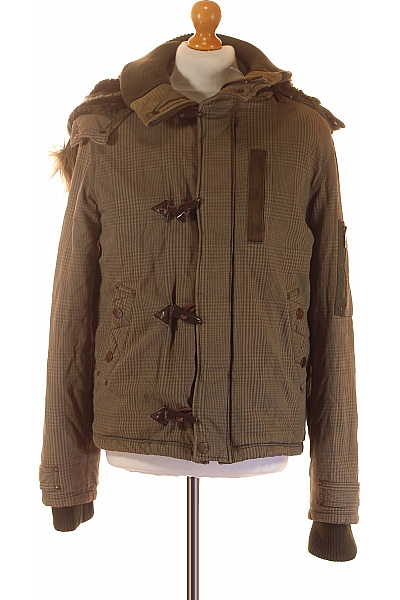 Zimní Pánská Bunda Khaká