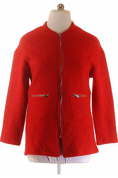 GATE Krátký Dámský Kabát Červený Vel. XL
