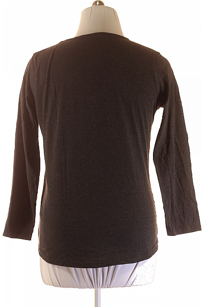 Dámské Tričko Šedé Second hand Vel. XL