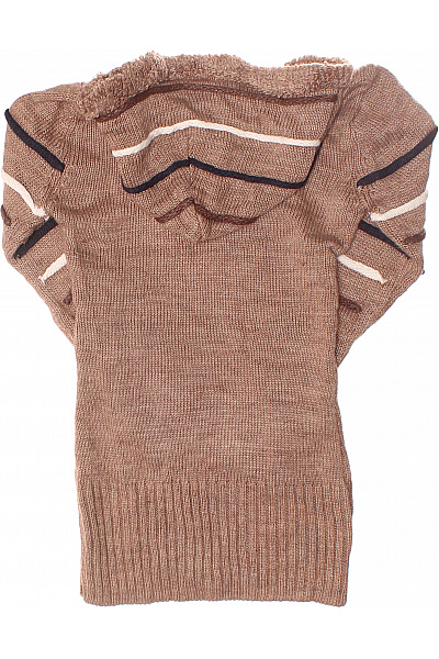 Dámský Svetr Vlněný Hnědý