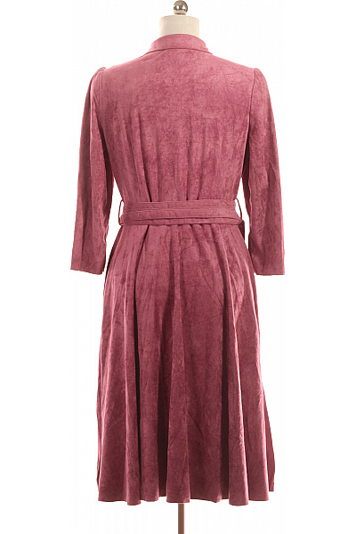 Reserved Košilové  Šaty Fialové Vel. 42