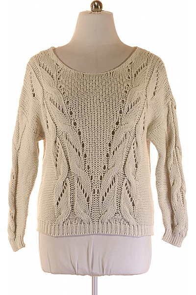 F&F Dámský Pulovr Béžový Vel. 46