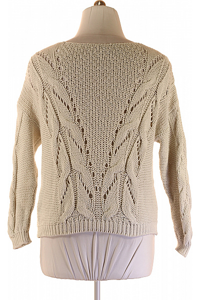 F&F Dámský Pulovr Béžový Vel. 46