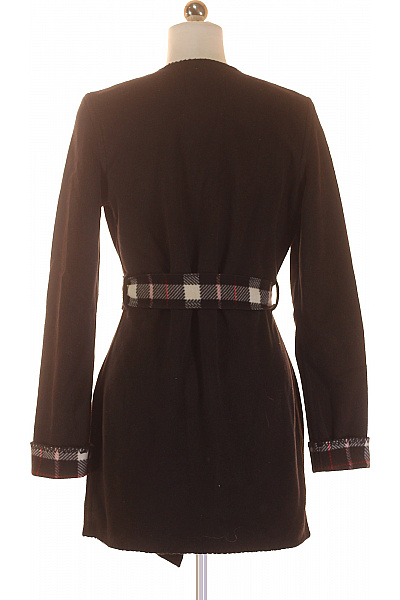 Dámský Kabát Černý Vel. 36