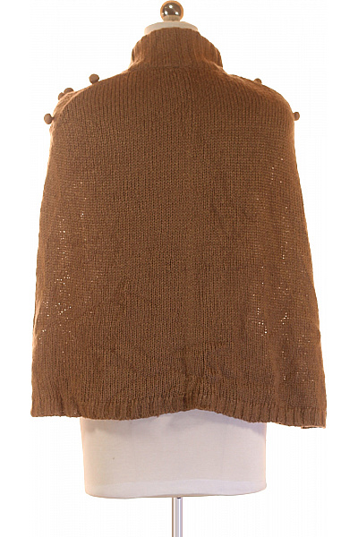 F&F  Pončo Hnědé Vel. S